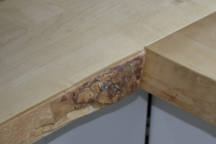 Detail Arbeitsplatte